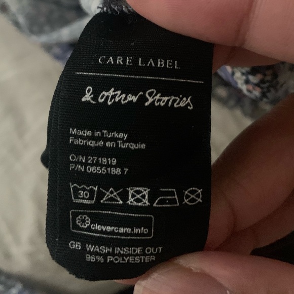 & Other Stories Mesh Long Sleeve - Picture 7 of 8